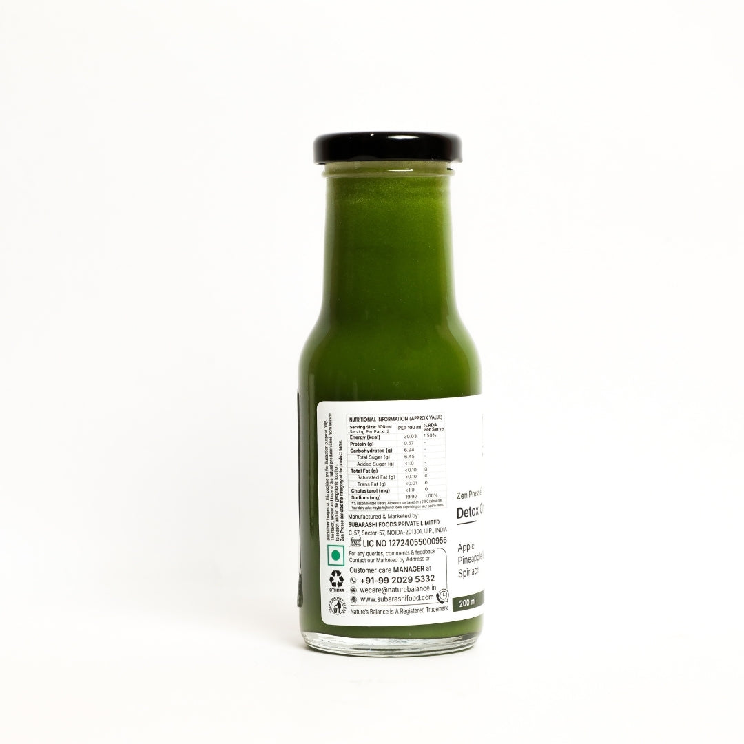 DETOX GREEN - 60 kcal