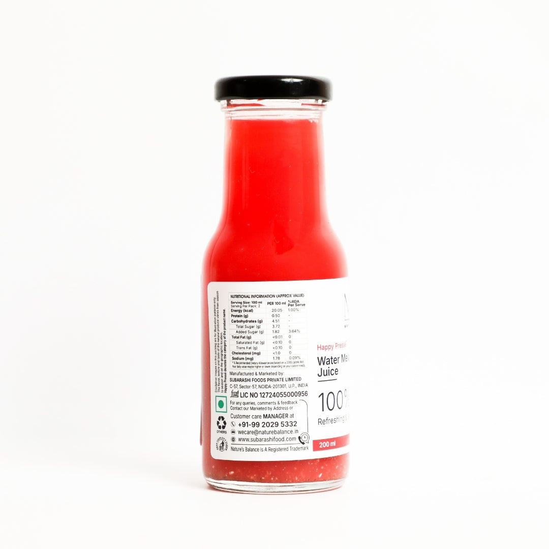 WATERMELLON JUICE - 40 kcal