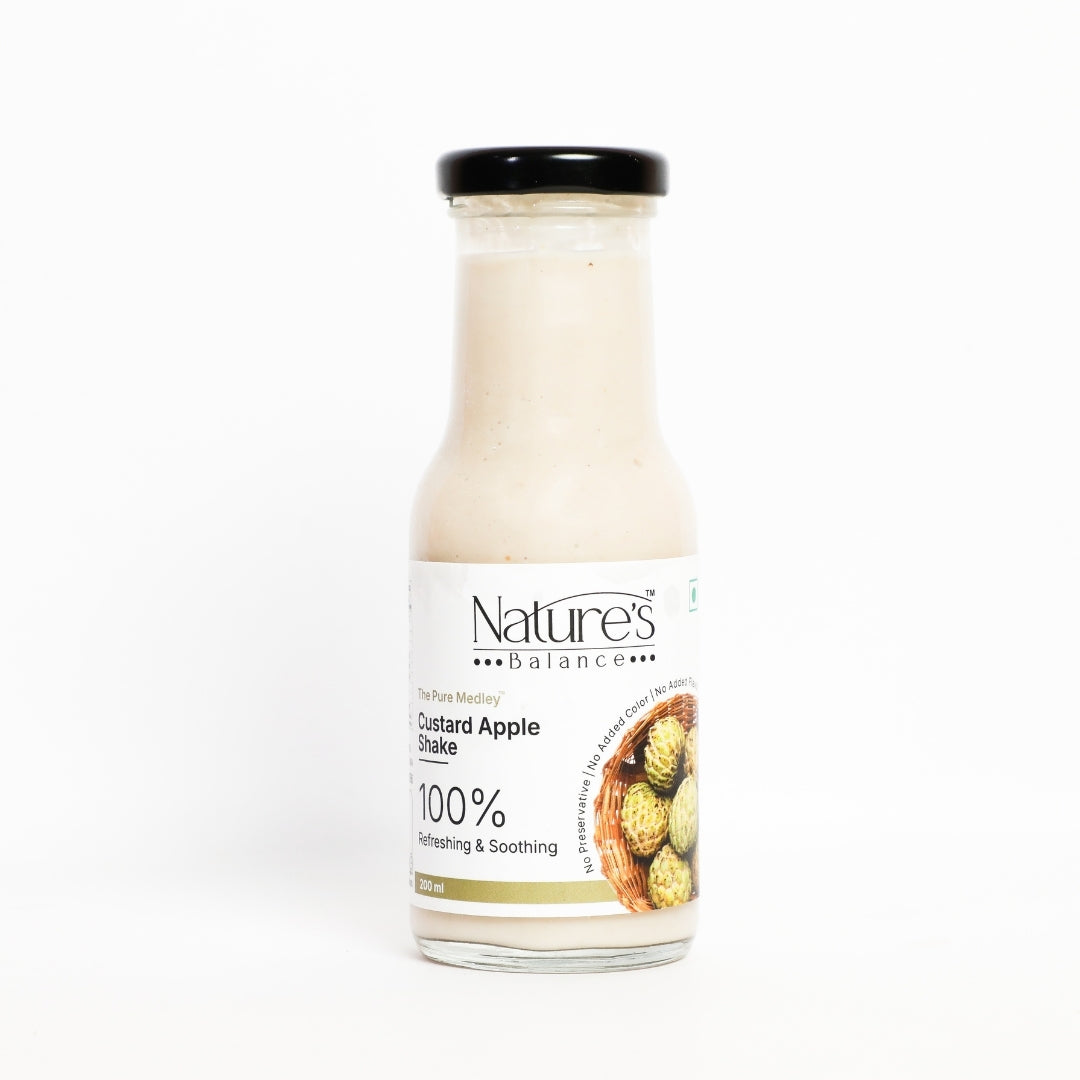 CUSTARD APPLE SHAKE - 200 kcal