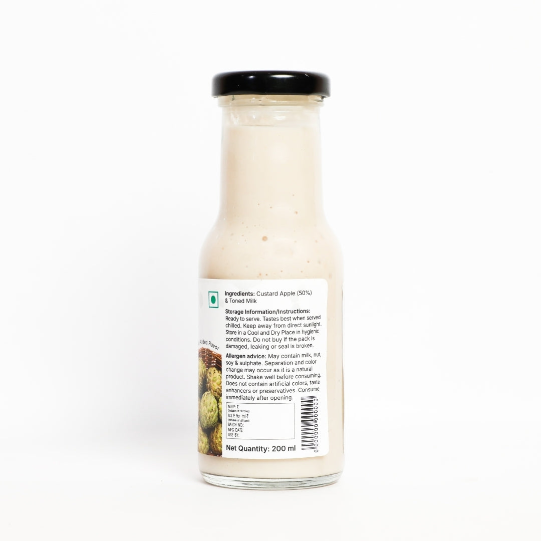 CUSTARD APPLE SHAKE - 200 kcal