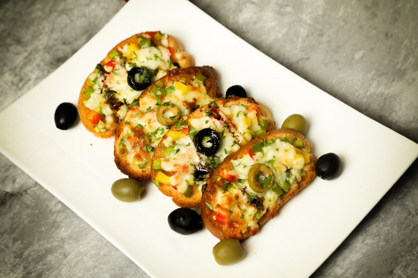 CHEESE BRUSCHETTA