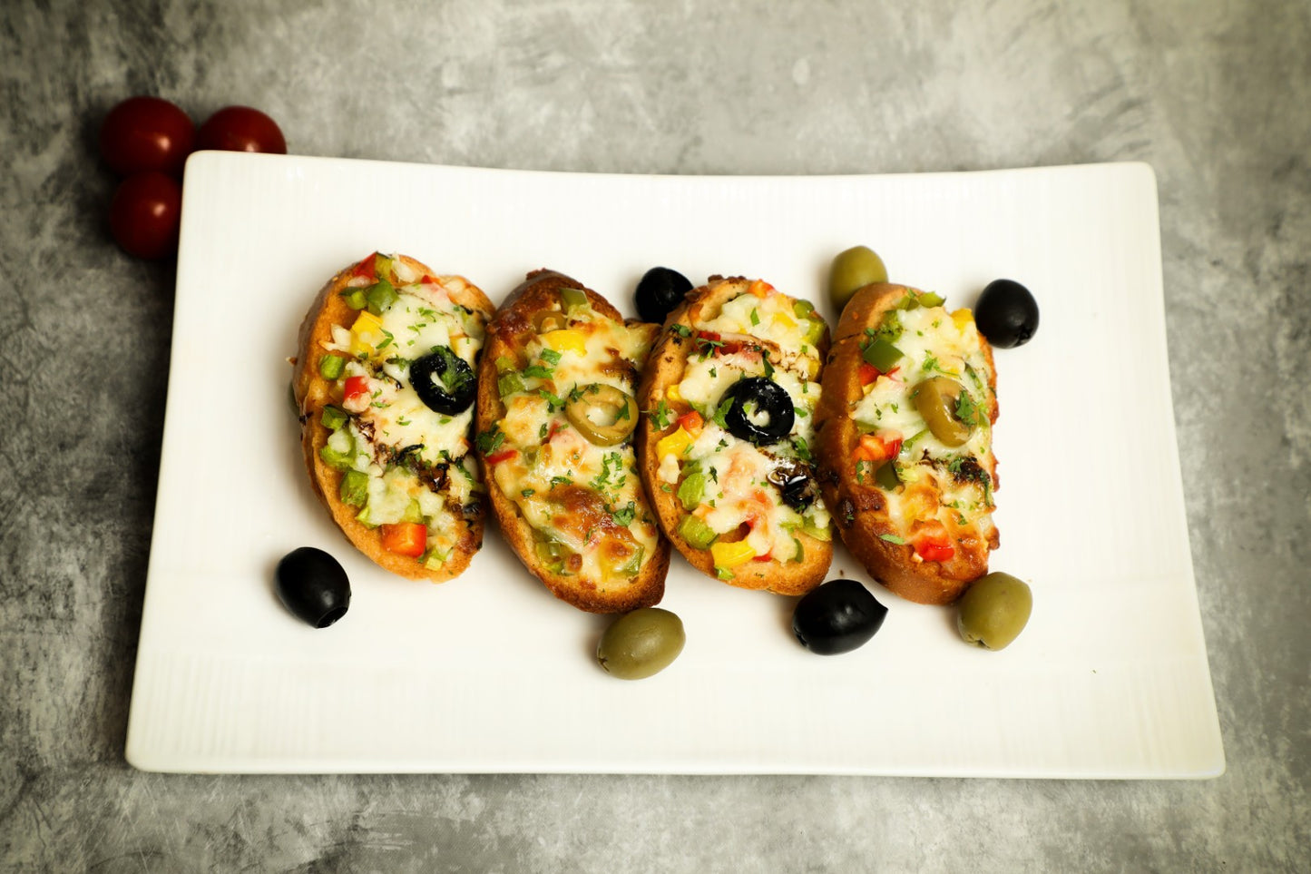 CHEESE BRUSCHETTA