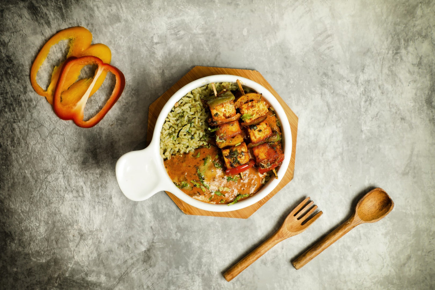 PANEER TIKKA BROWN RICE BOWL