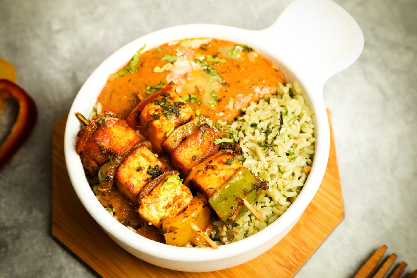 PANEER TIKKA BROWN RICE BOWL