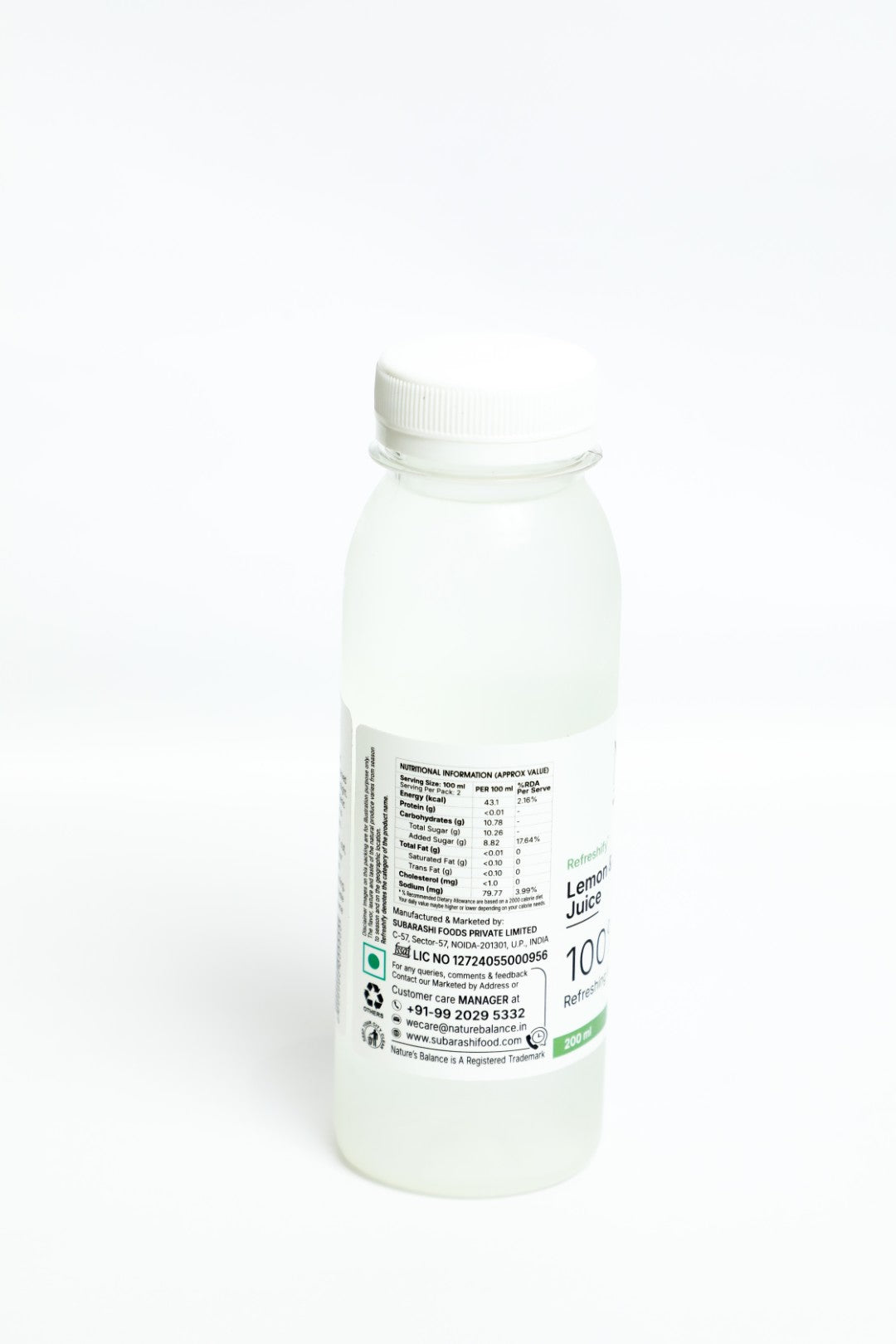 LEMON AND MINT JUICE