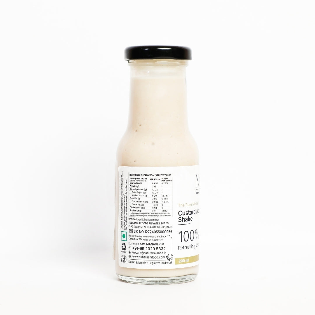 CUSTARD APPLE SHAKE - 200 kcal