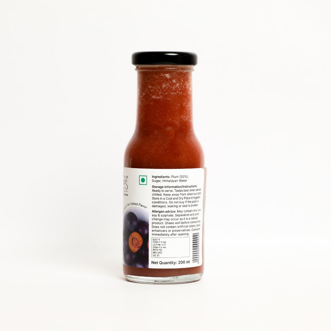 PLUM JUICE - 70 kcal