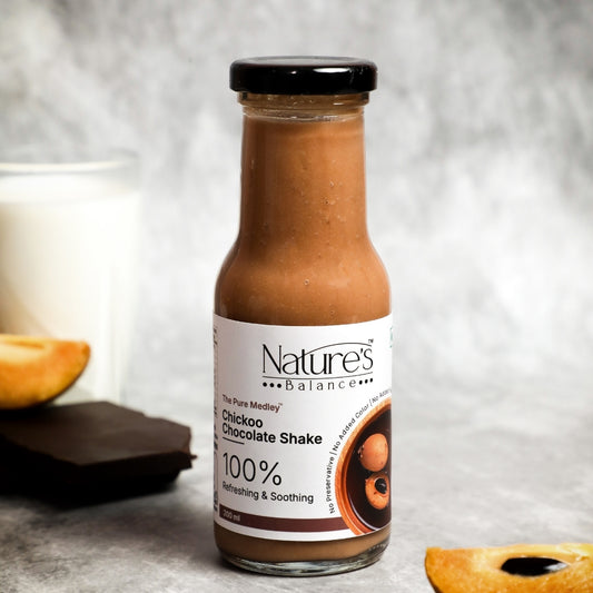 CHIKOO CHOCOLATE SHAKE - 245 kcal