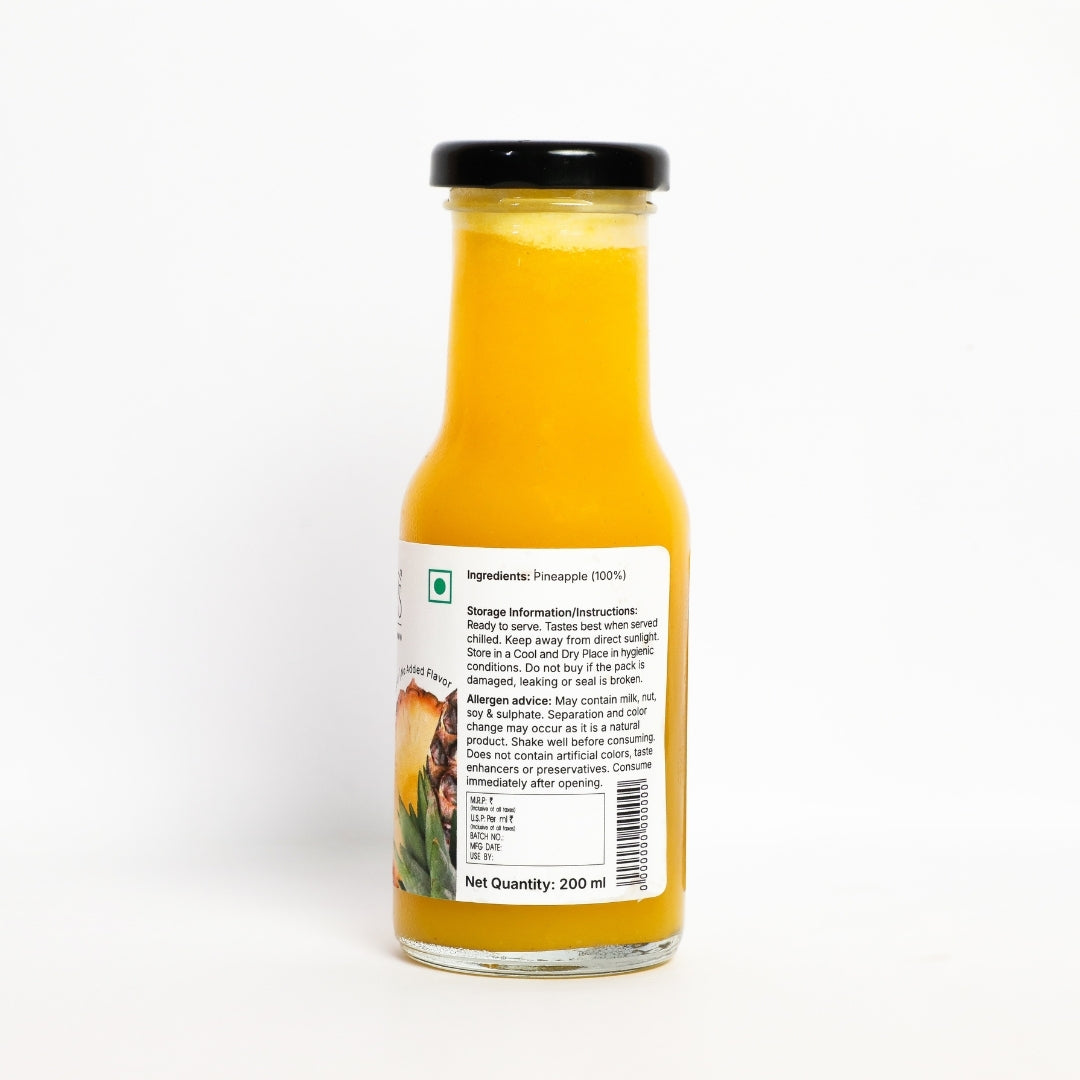 PINEAPPLE JUICE - 50 kcal