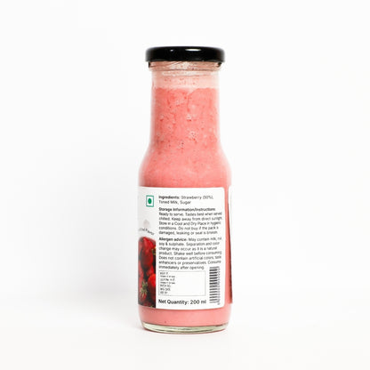 STRAWBERRY SHAKE - 200 kcal