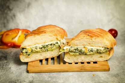 CORN, SPINACH & CHEESE SANDWICH