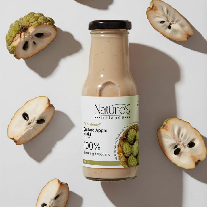 Custard Apple Shake - 200 Kcal