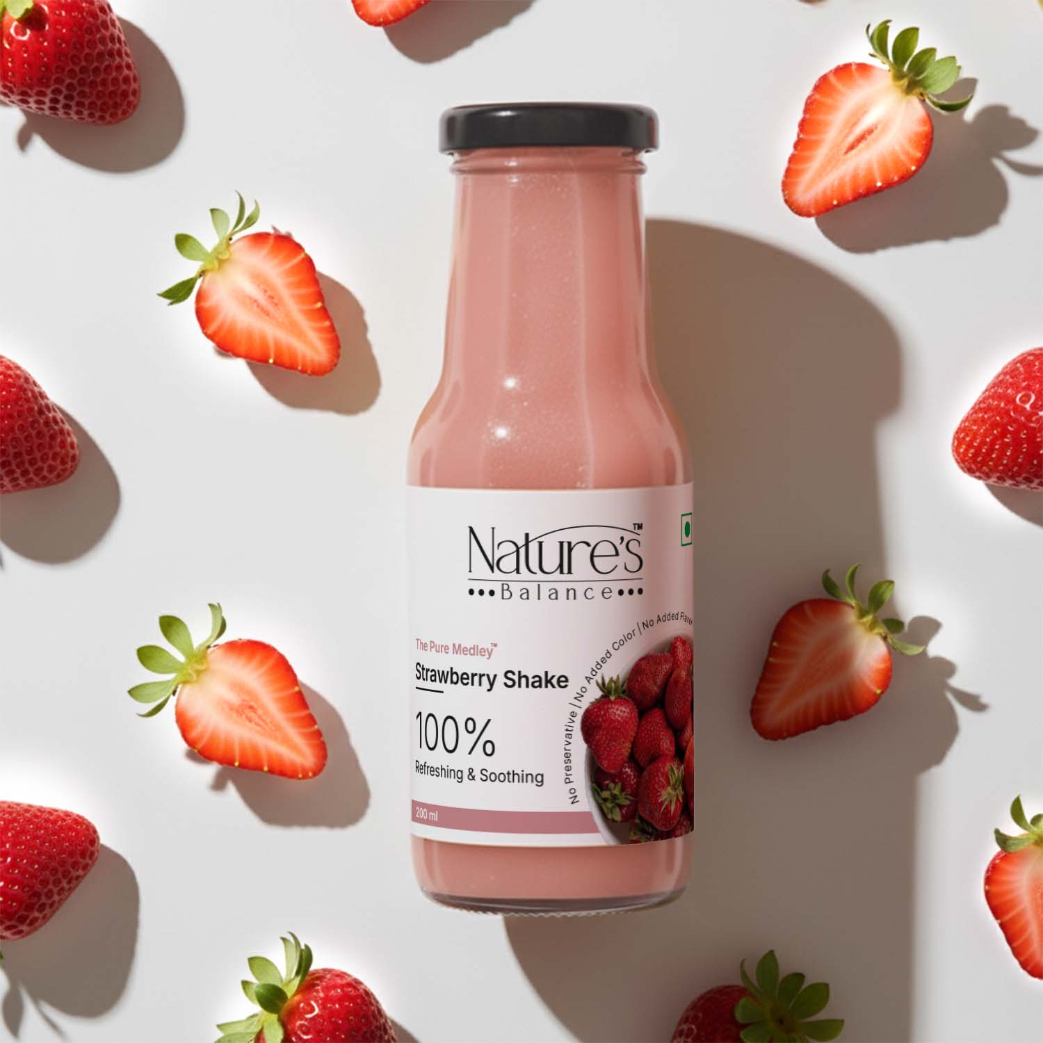 Strawberry Shake - 200 Kcal