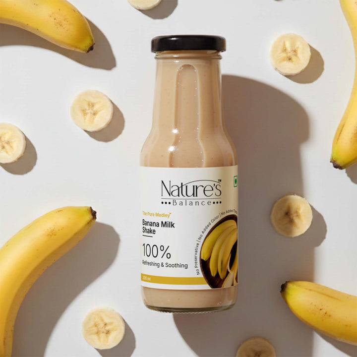 Banana Milk Shake - 200 Kcal