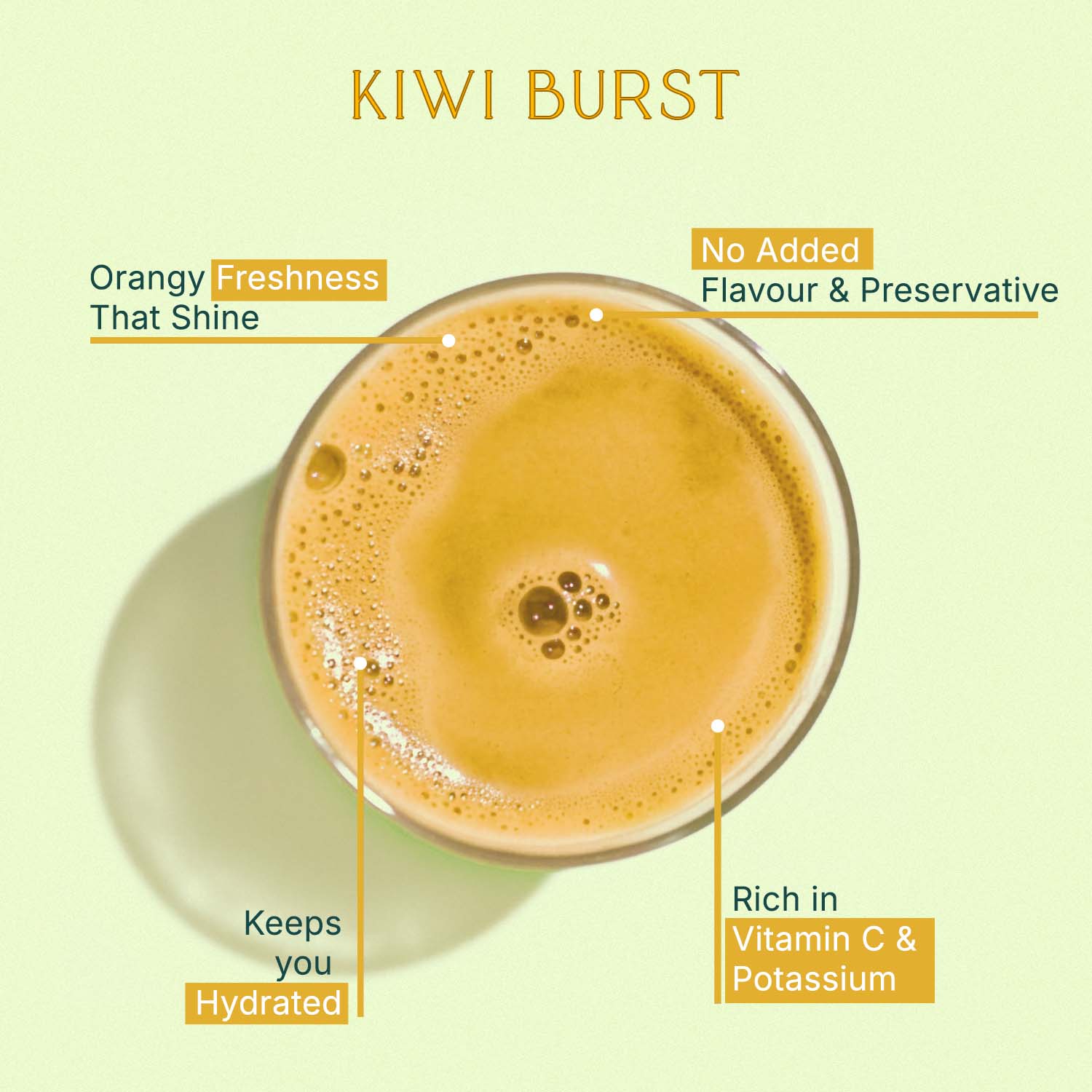 Kiwi Burst  - 90 Kcal