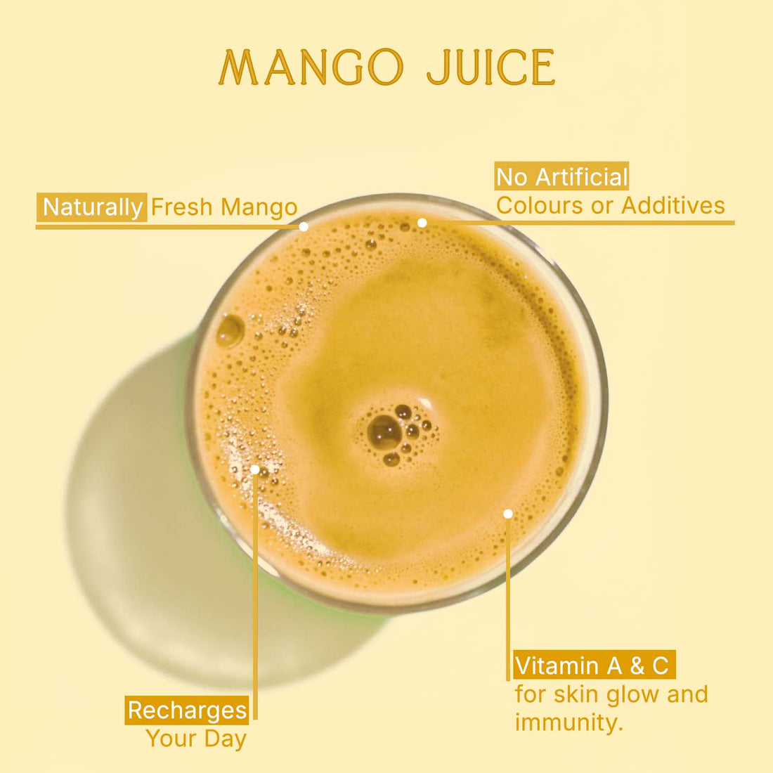 Mango Juice - 110 Kcal