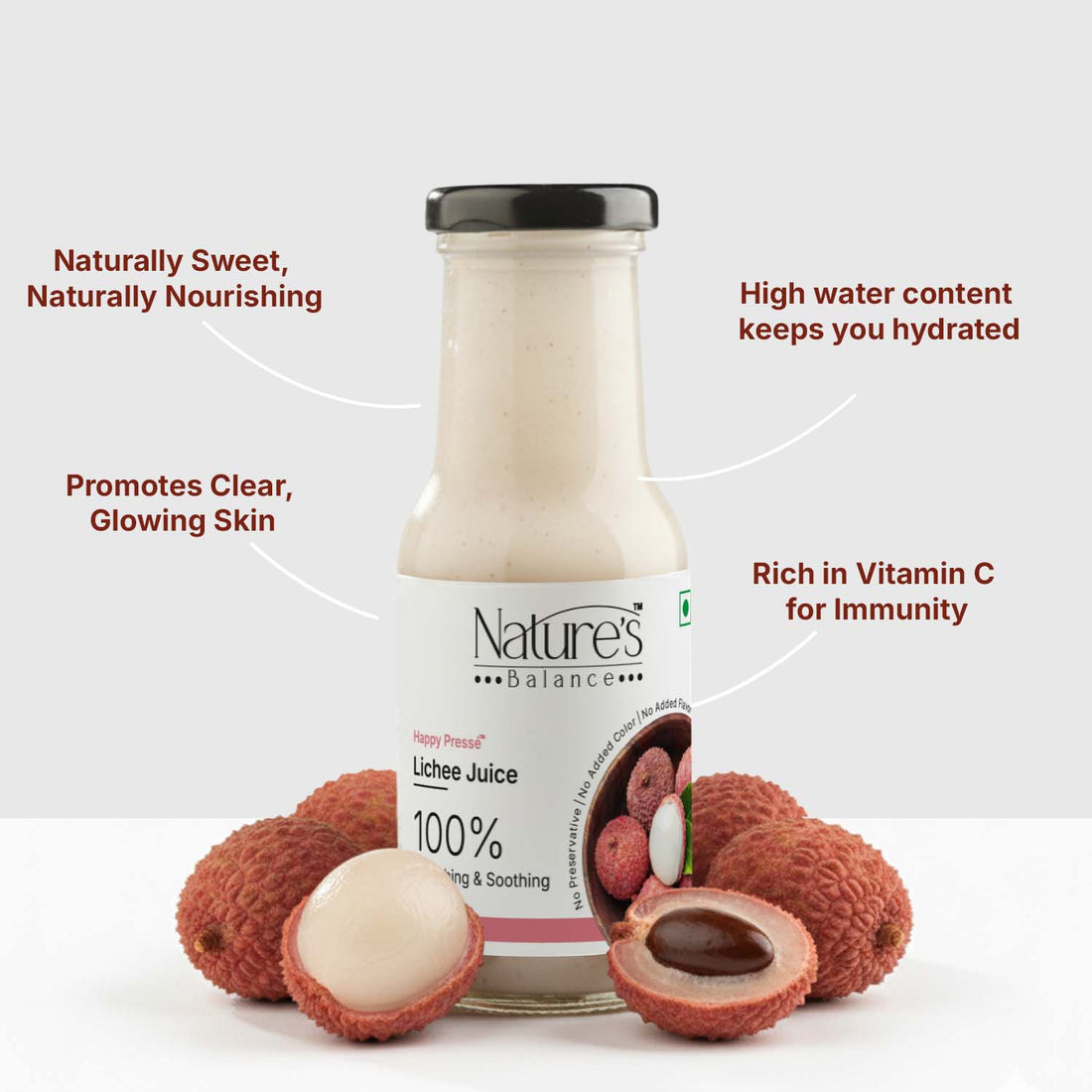 Lichee Juice - 120 Kcal