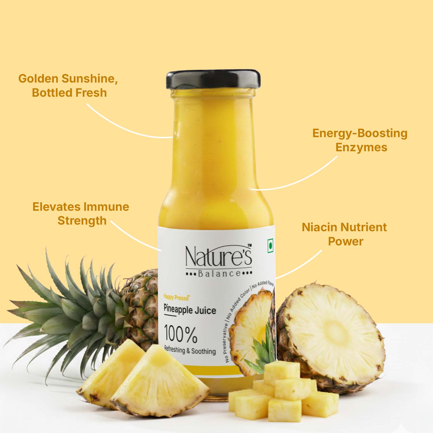Pineapple Juice - 50 Kcal – NATURE'S BALANCE